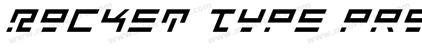 Rocket Type Pro字体转换